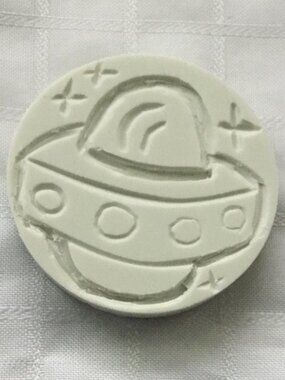 Two sides hand made rubber stamp
